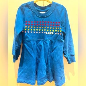 Hanna Andersson sweatshirt dress